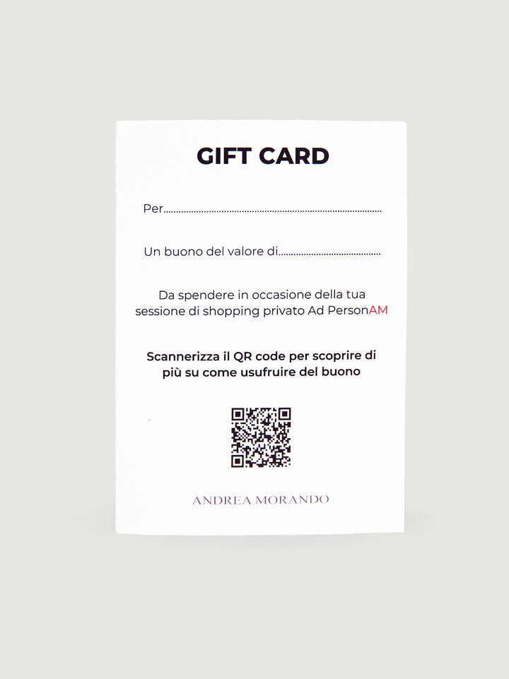 GIFT CARD AD PERSONAMPREMIUM