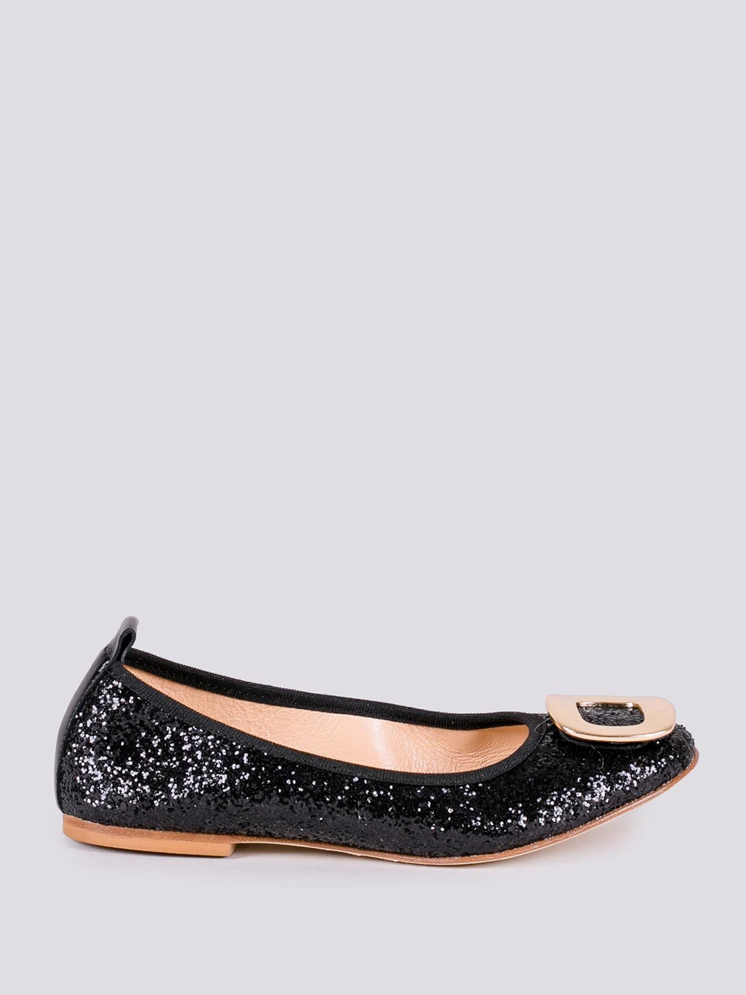 BALLERINA GLITTER CON FIBBIA - BALLERINA - Andrea Morando Boutique - 