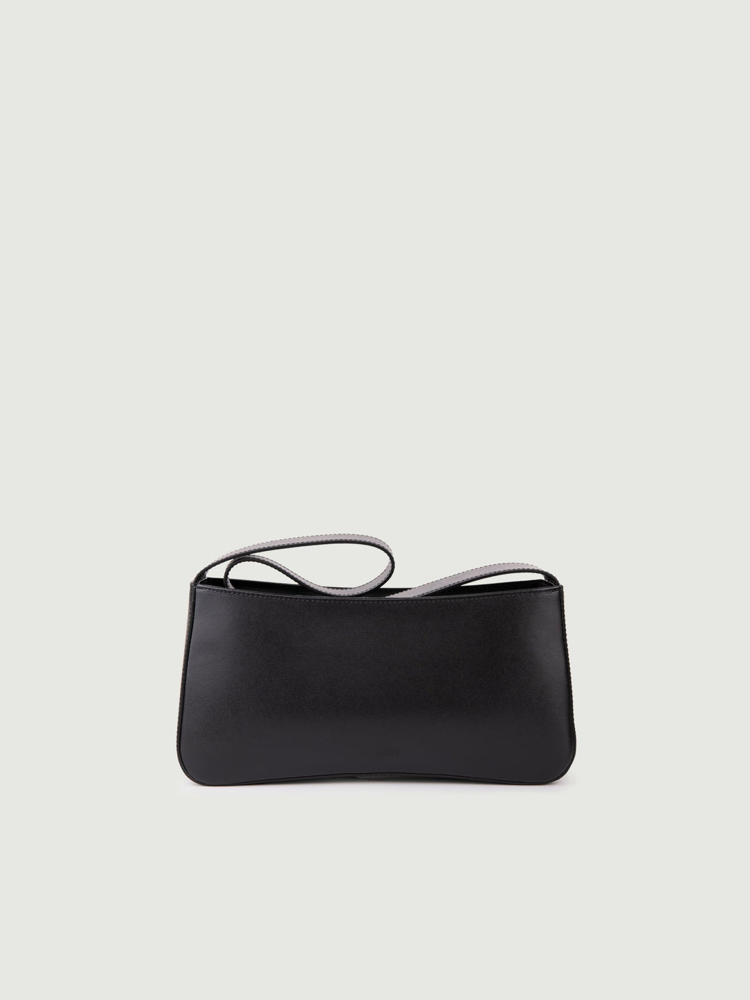 BORSA A SPALLA SEVENTY IN PELLE NERA - BORSA A SPALLA - Andrea Morando Boutique - 